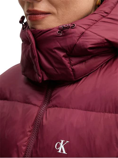 Piumino imbottito bordeaux Calvin Klein Jeans | LV047D501GGEX